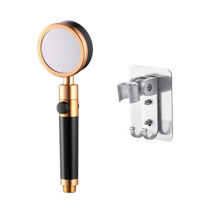 Lisslune | Modern Aluminium Hand Shower Adjustable Water Flow Wall Mounted Hand Shower