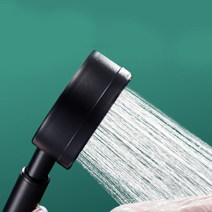 Lisslune | Round Water Filtration Hand Shower Medium Flow Stainless Steel Hand Shower