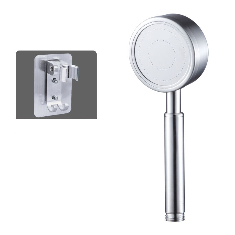 Lisslune | Round Water Filtration Handheld Shower Medium Flow Stainless Steel Handheld Shower