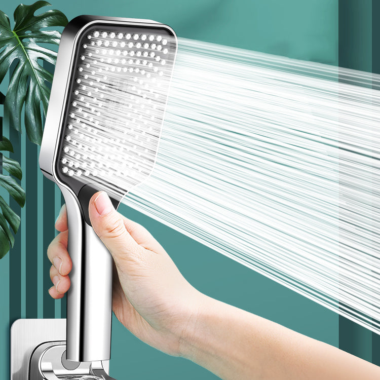 Lisslune | Rectangular Water Filtration Hand Shower 3 Jets Wall Mounted Hand Shower