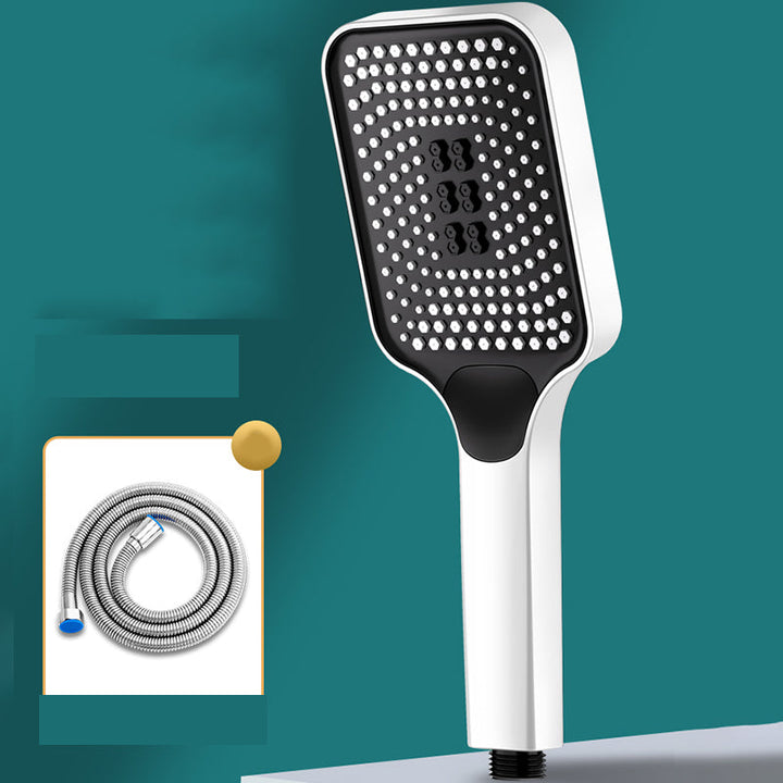 Lisslune | Rectangular Water Filtration Hand Shower 3 Jets Wall Mounted Hand Shower