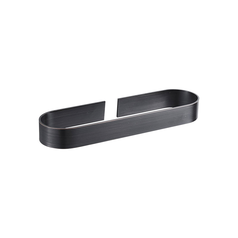 Lisslune | 2-piece modern bathroom hardware set in gold/black, towel holder