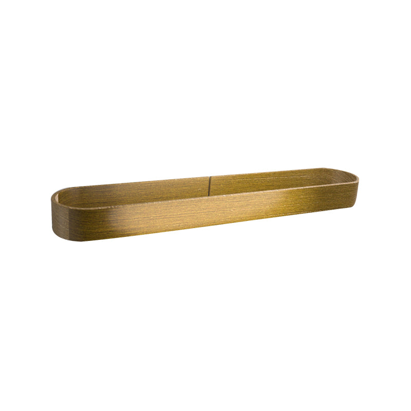 Lisslune | 2-piece modern bathroom hardware set in gold/black, towel holder