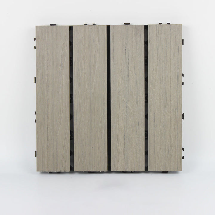 Lisslune | Outdoor Ground Board Strips Composite Waterproof Square Deck Board