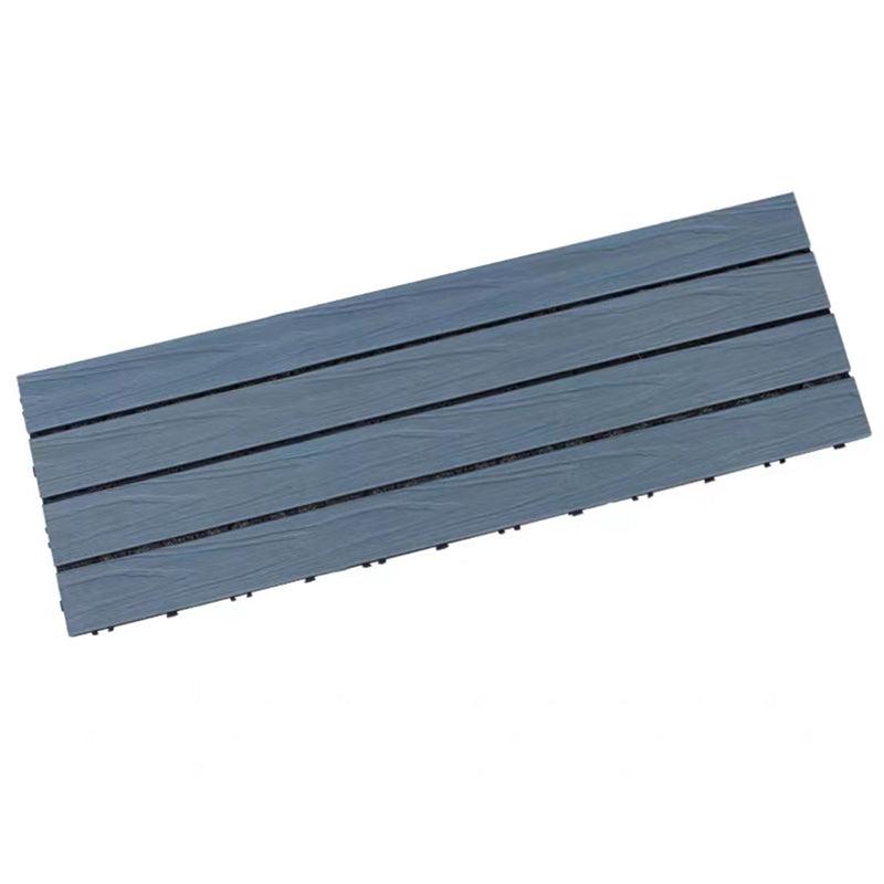 Lisslune | Outdoor Ground Board Strips Composite Waterproof Square Deck Board