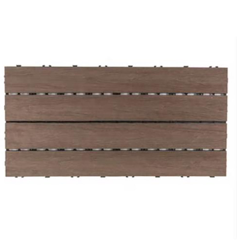 Lisslune | Outdoor Ground Board Strips Composite Waterproof Square Deck Board