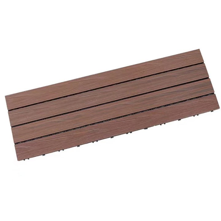 Lisslune | Outdoor Ground Board Strips Composite Waterproof Square Deck Board