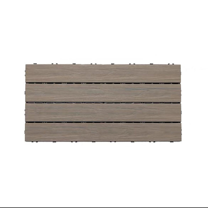 Lisslune | Outdoor Ground Board Strips Composite Waterproof Square Deck Board