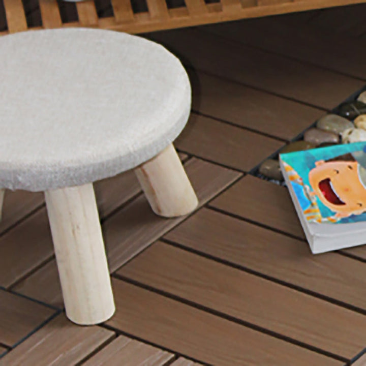 Lisslune | Outdoor Ground Board Strips Composite Waterproof Square Deck Board