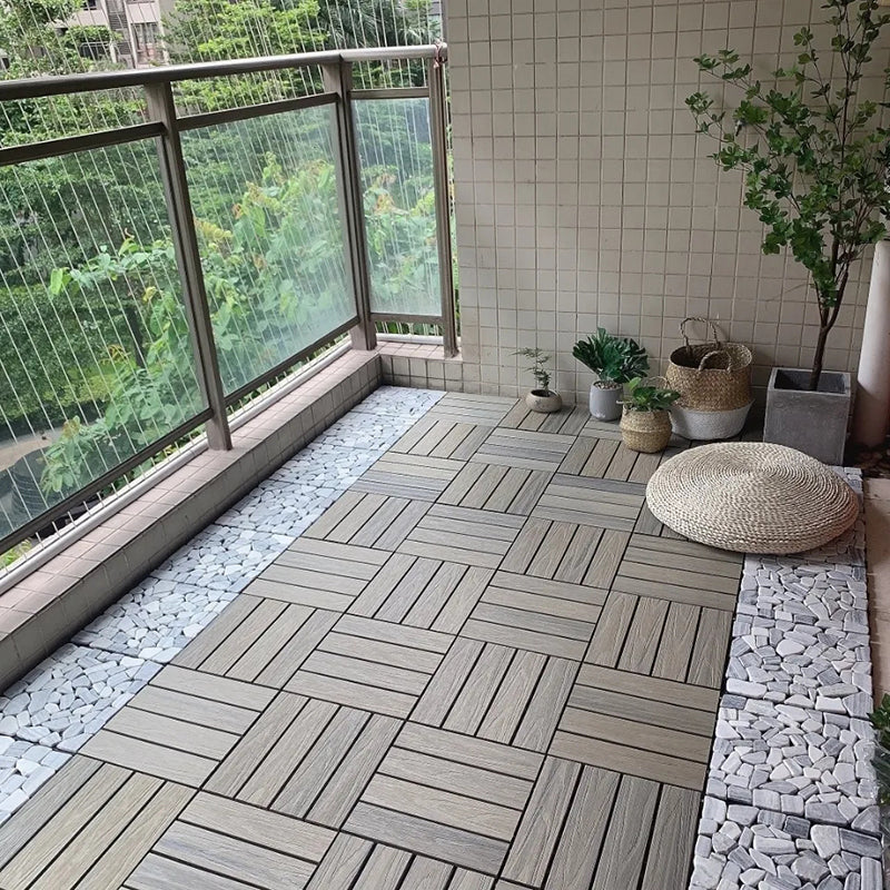 Lisslune | Snap garden tiles striped pattern tile set paving slab