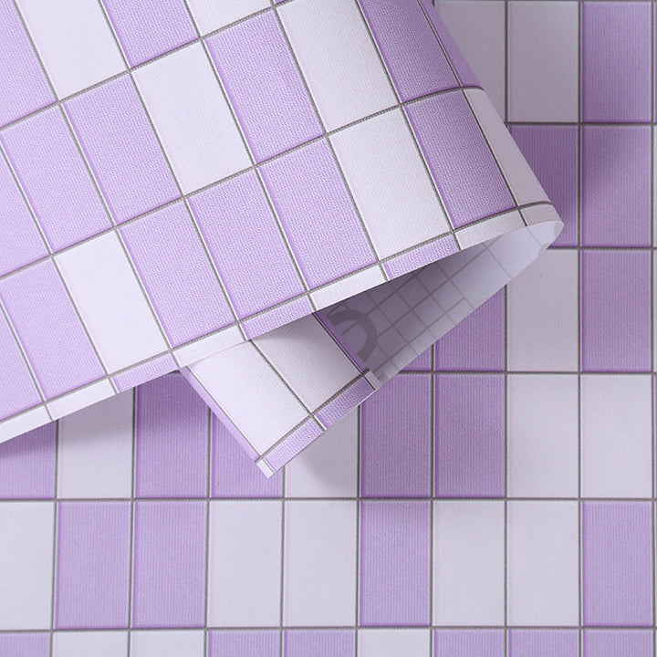 Lisslune | Colorful Mosaic Peel & Stick Tiles Waterproof Shower Wallpaper