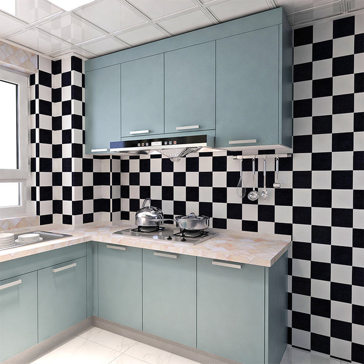 Lisslune | Colorful Mosaic Peel & Stick Tiles Waterproof Shower Wallpaper