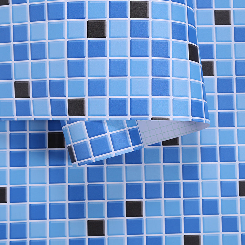 Lisslune | Colorful Mosaic Peel & Stick Tiles Waterproof Shower Wallpaper
