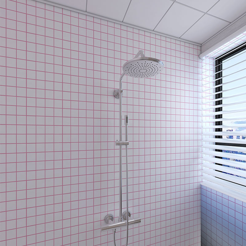 Lisslune | Colorful Mosaic Peel & Stick Tiles Waterproof Shower Wallpaper