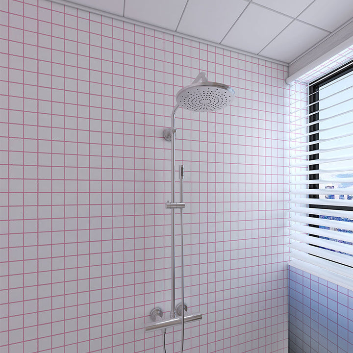 Lisslune | Colorful Mosaic Peel & Stick Tiles Waterproof Shower Wallpaper
