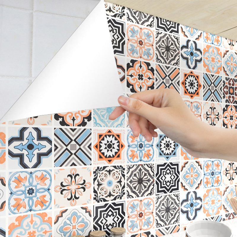 Lisslune | Grout Mosaic Peel & Stick Tile Waterproof Kitchen Backsplash Wallpaper