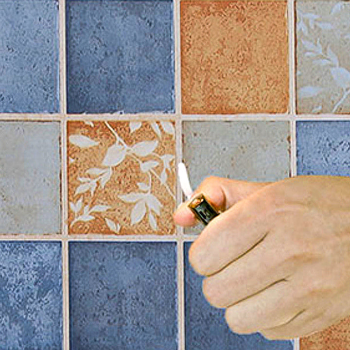 Lisslune | Grout Mosaic Peel & Stick Tile Waterproof Kitchen Backsplash Wallpaper