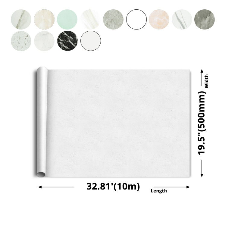 Lisslune | Marbleing Water-repellent Tile PVC Single Peel-and-stick Tile for Bathroom Back Wall