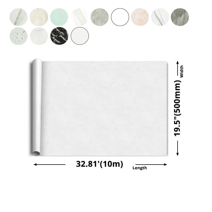 Lisslune | Marbleing Water-repellent Tile PVC Single Peel-and-stick Tile for Bathroom Back Wall