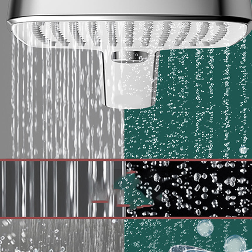 Lisslune | Contemporary Self-Cleaning Hand Shower 3 Spray Types Wall Mounted Hand Shower