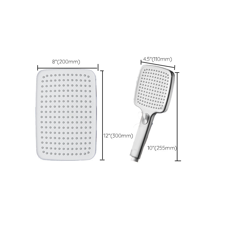 Lisslune | Contemporary Self-Cleaning Hand Shower 3 Spray Types Wall Mounted Hand Shower