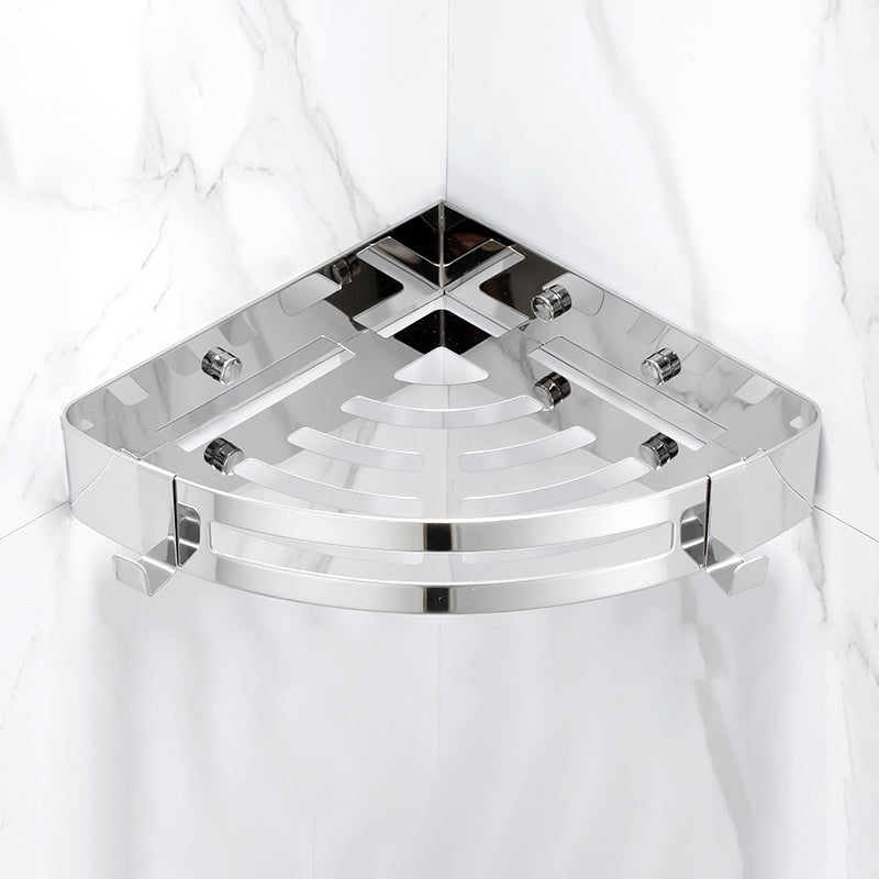 Lisslune | Modern Gold/Silver 3-piece Bathroom Accessory Set, Bath Shelf