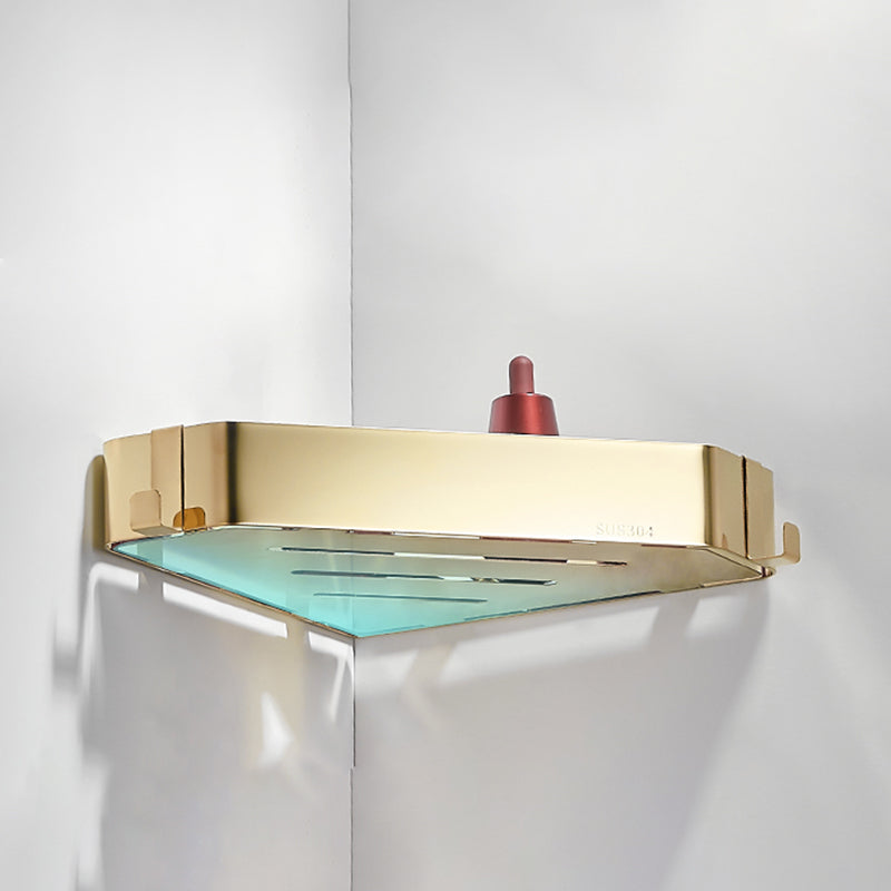 Lisslune | Modern 3-piece bathroom accessory set made of stainless steel, bathroom shelf