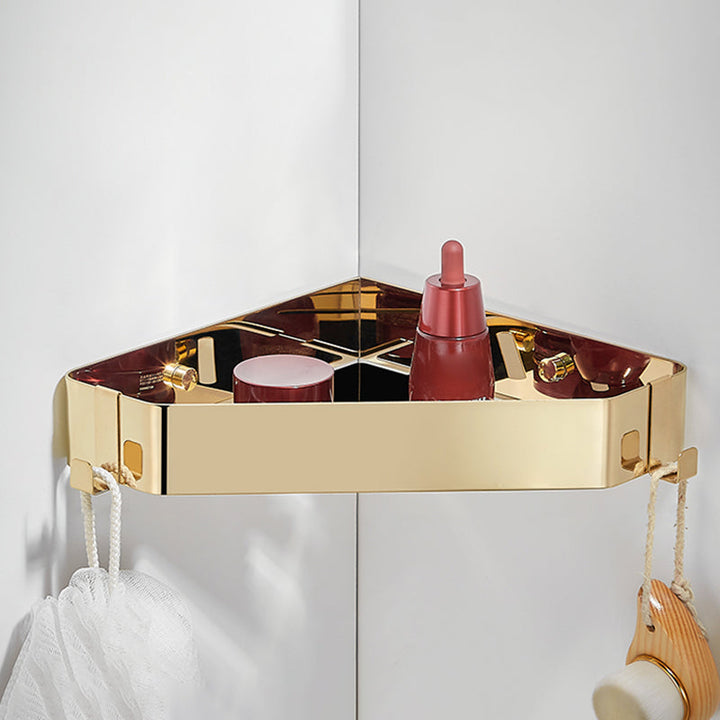 Lisslune | Modern 3-piece bathroom accessory set made of stainless steel, bathroom shelf