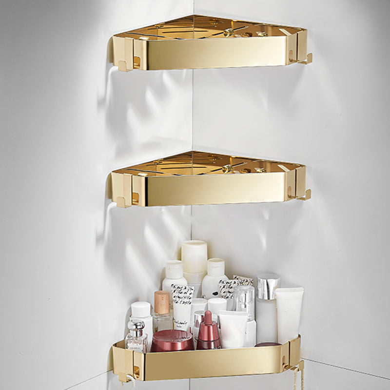 Lisslune | Modern 3-piece bathroom accessory set made of stainless steel, bathroom shelf