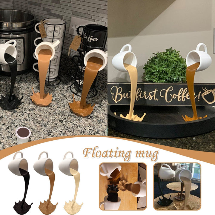Lisslune | CoffeeDream floating coffee cup decor