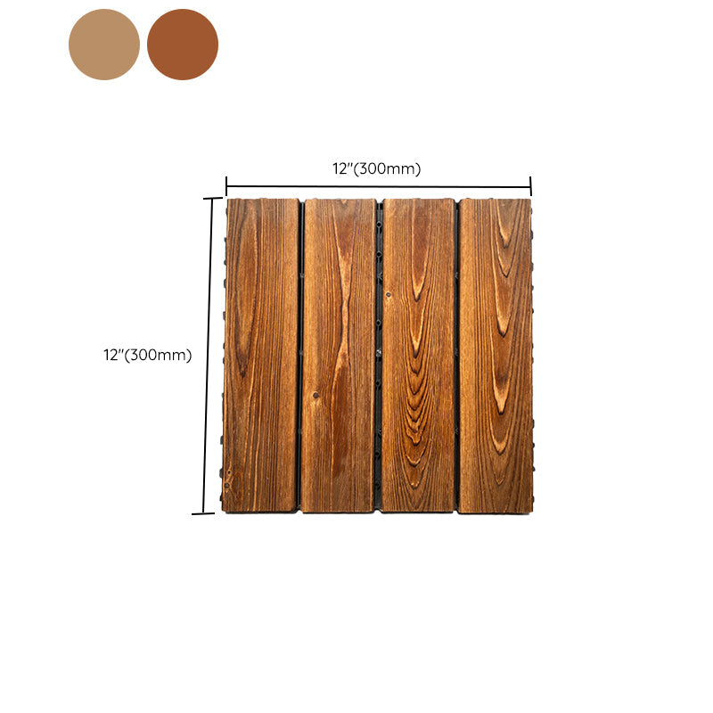 Lisslune | Outdoor composite decking tiles with snap-in stripe detail kit decking tiles