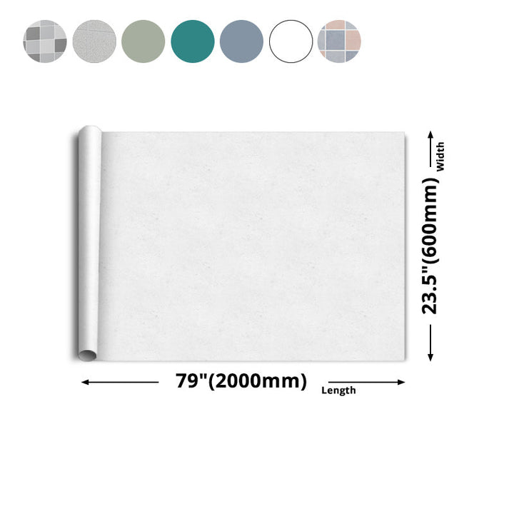 Lisslune | Grid Mosaic Peel & Stick Tiles Scratch-resistant Wallpaper for Bathroom Back Wall