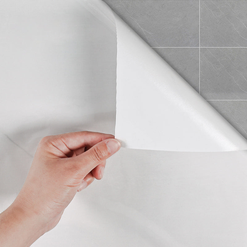 Lisslune | Marble Texture Scratch Resistant Tile PVC Single Peel & Stick Tile for Bathroom Backsplash