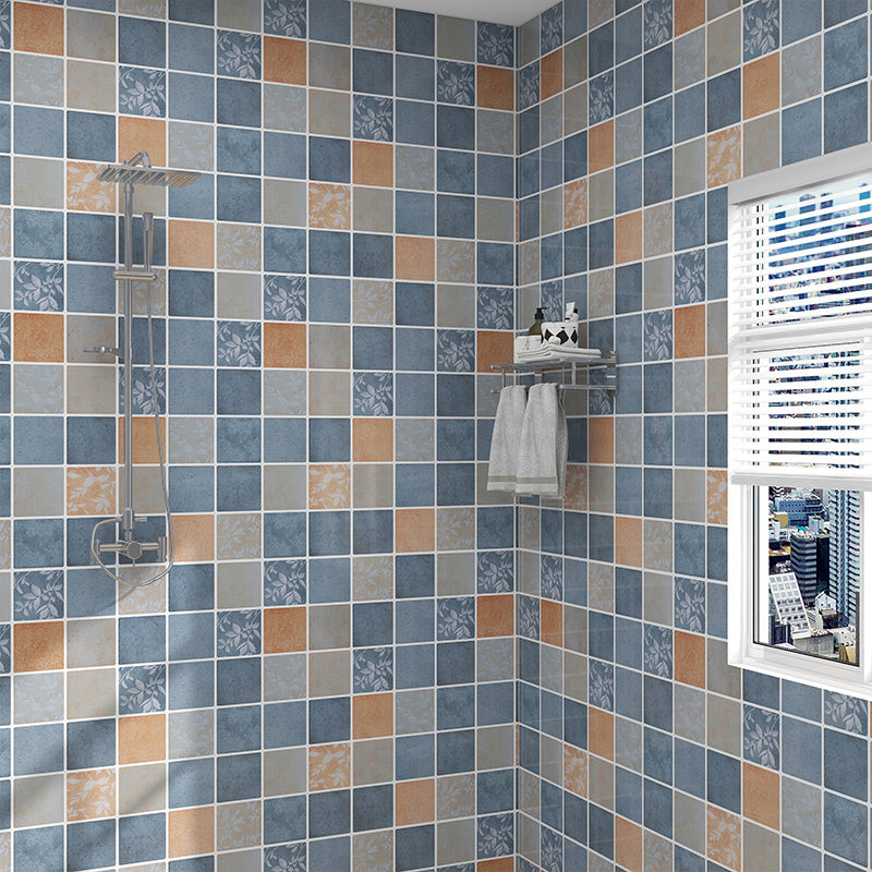 Lisslune | Grid Mosaic Peel & Stick Tile Scratch-resistant Wallpaper for Backsplash
