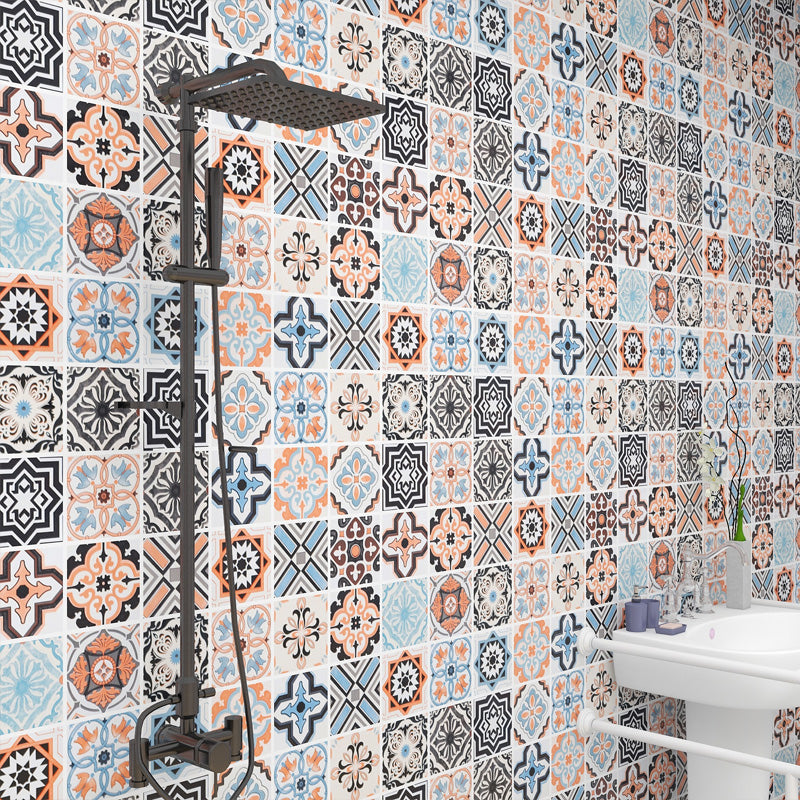 Lisslune | Grid Mosaic Peel & Stick Tile Scratch-resistant Wallpaper for Backsplash