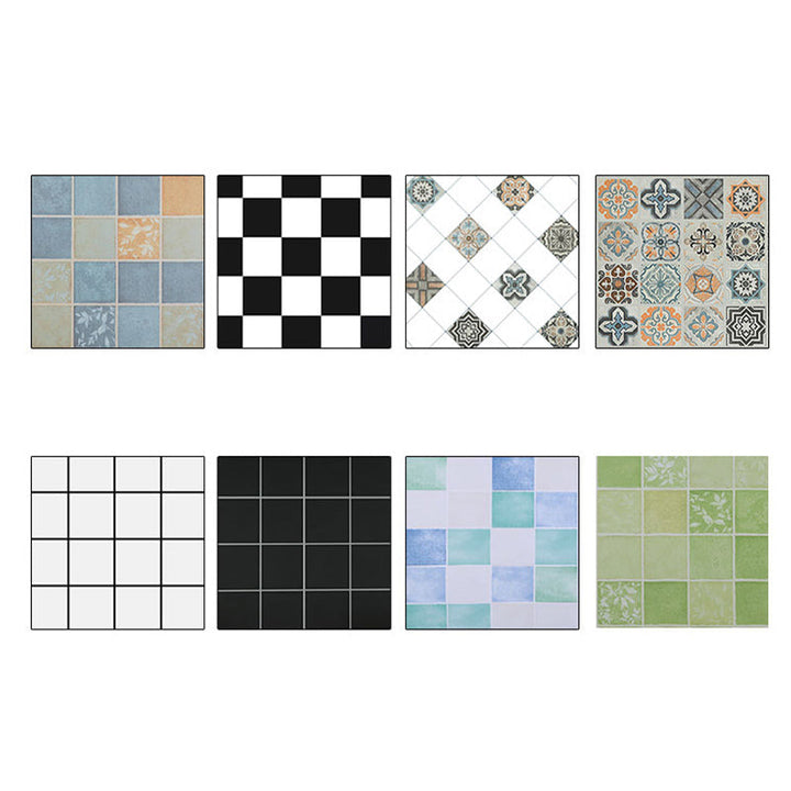 Lisslune | Grid Mosaic Peel & Stick Tile Scratch-resistant Wallpaper for Backsplash