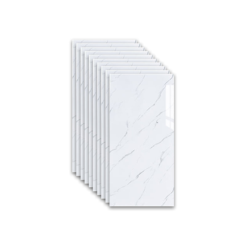 Lisslune | Marbled scratch-resistant PVC tile Peel and stick tile for backsplash wall