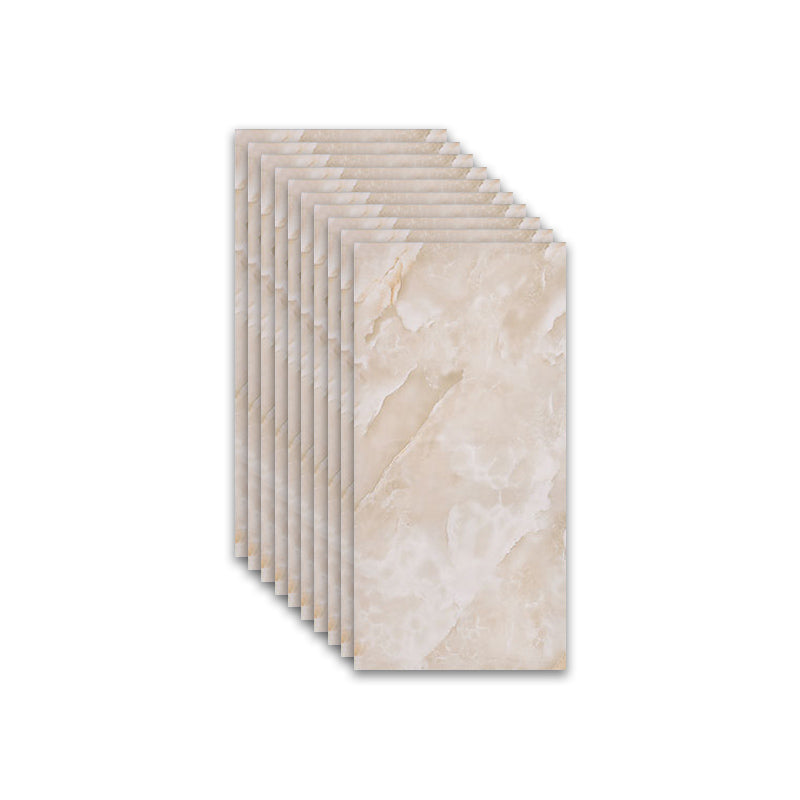Lisslune | Marbleized scratch-resistant PVC tile peel and stick tile for backsplash wall