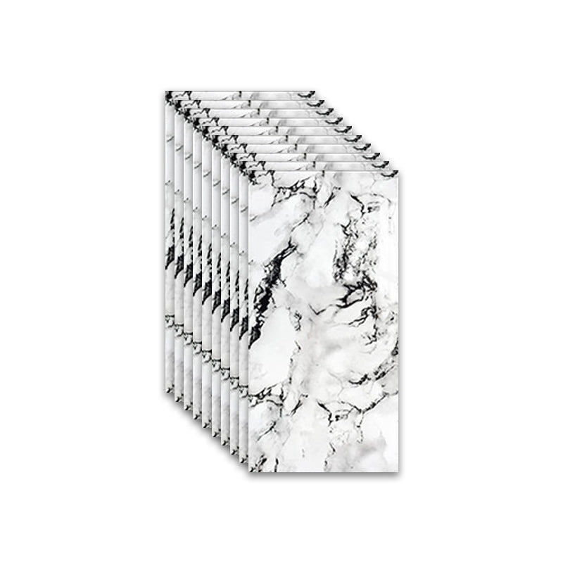 Lisslune | Marbled scratch-resistant PVC tile Peel and stick tile for backsplash wall