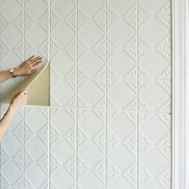 Lisslune | Modern Wall Covering Peel and Stick Waterproof 3D Print Wall Panel