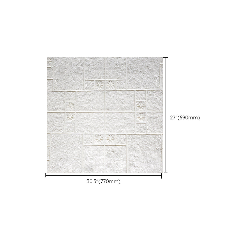 Lisslune | Modern Wall Covering Peel and Stick Waterproof 3D Print Wall Panel