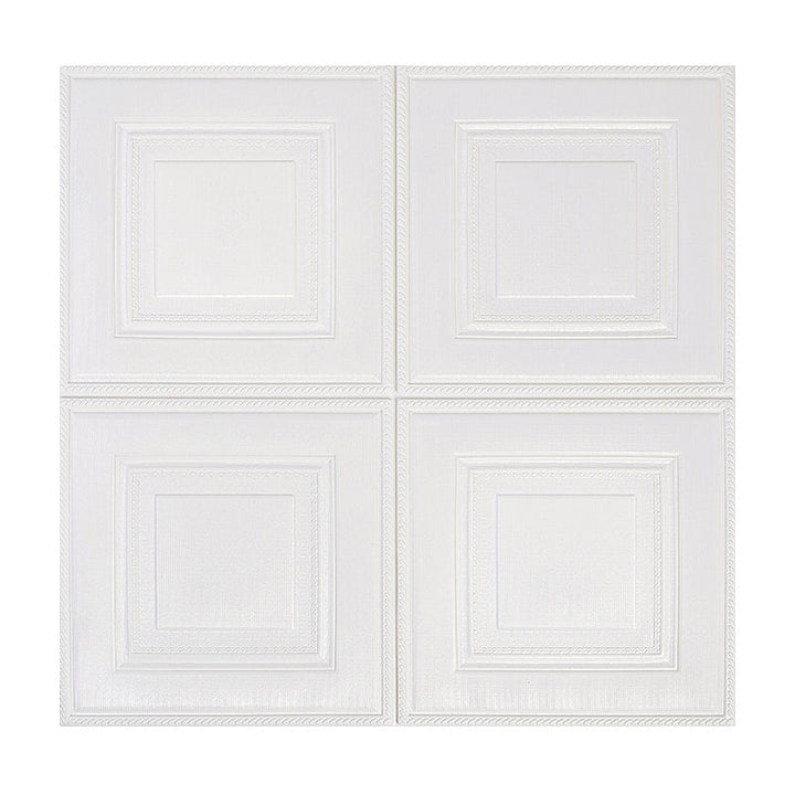 Lisslune | Modern Wall Panel Cartoon Print Peel and Stick Waterproof Wall Panel