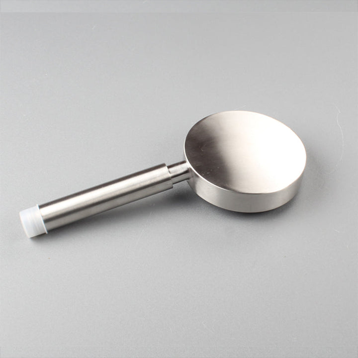 Lisslune | Modern round shower head 304 stainless steel handheld shower head