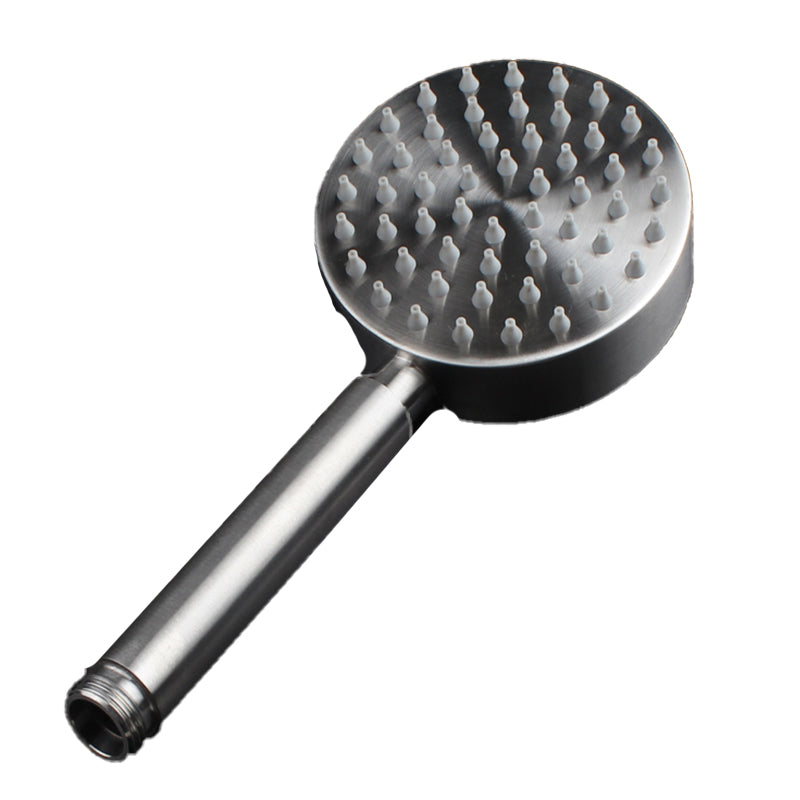 Lisslune | Modern round shower head 304 stainless steel handheld shower head