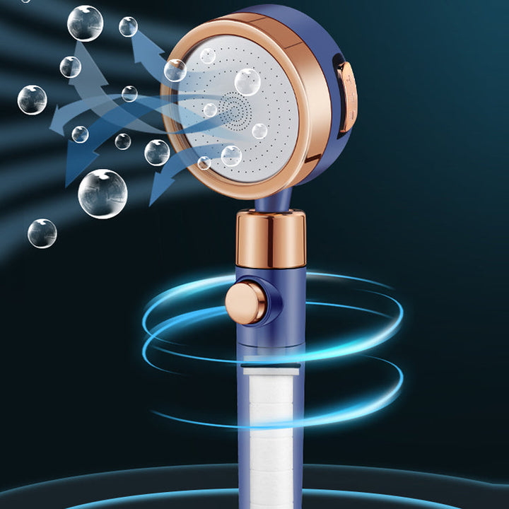 Lisslune | Round Hand Shower Adjustable Water Flow Wall Mounted Shower Head