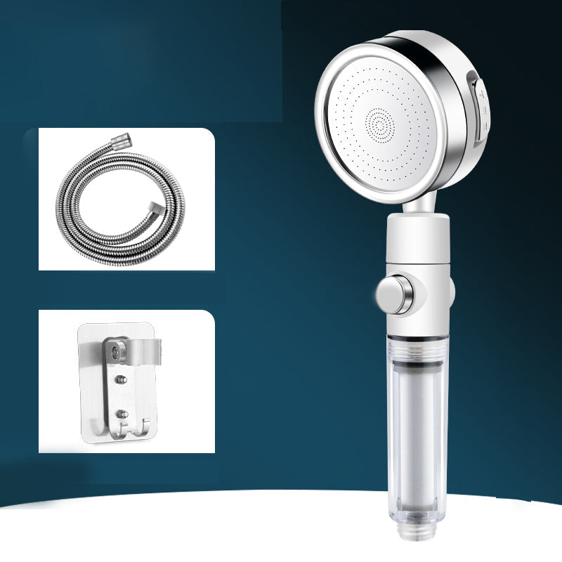 Lisslune | Round Hand Shower Adjustable Water Flow Wall Mounted Shower Head