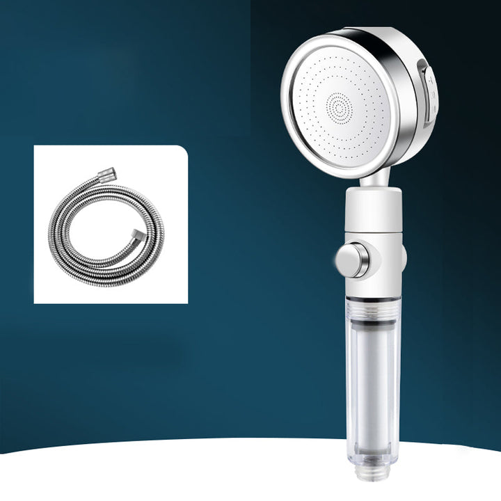 Lisslune | Round Hand Shower Adjustable Water Flow Wall Mounted Shower Head