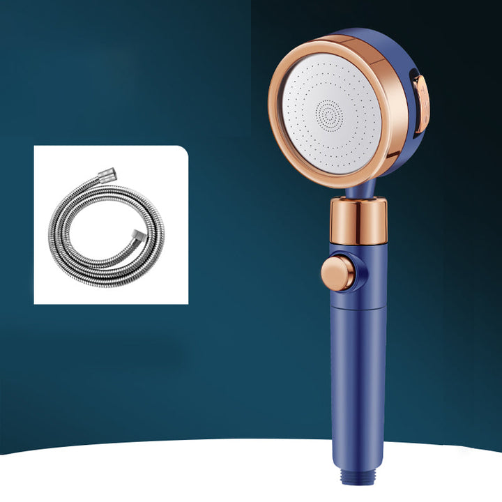 Lisslune | Round Hand Shower Adjustable Water Flow Wall Mounted Shower Head
