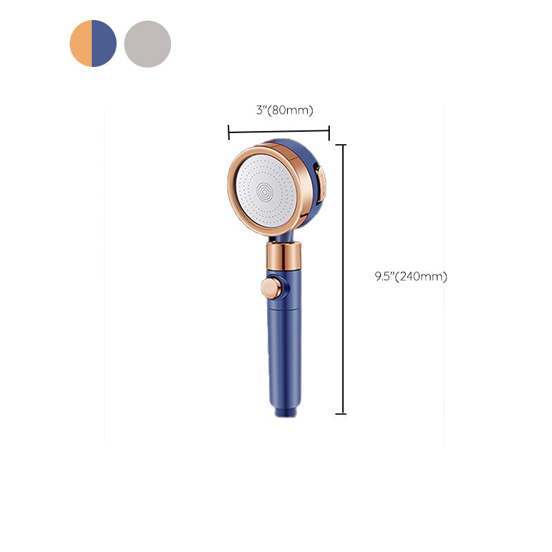 Lisslune | Round Hand Shower Adjustable Water Flow Wall Mounted Shower Head