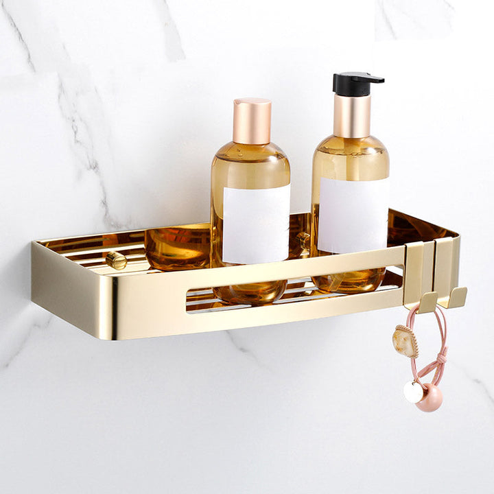 Lisslune | 3-piece modern bathroom accessory set made of stainless steel, bathroom shelf